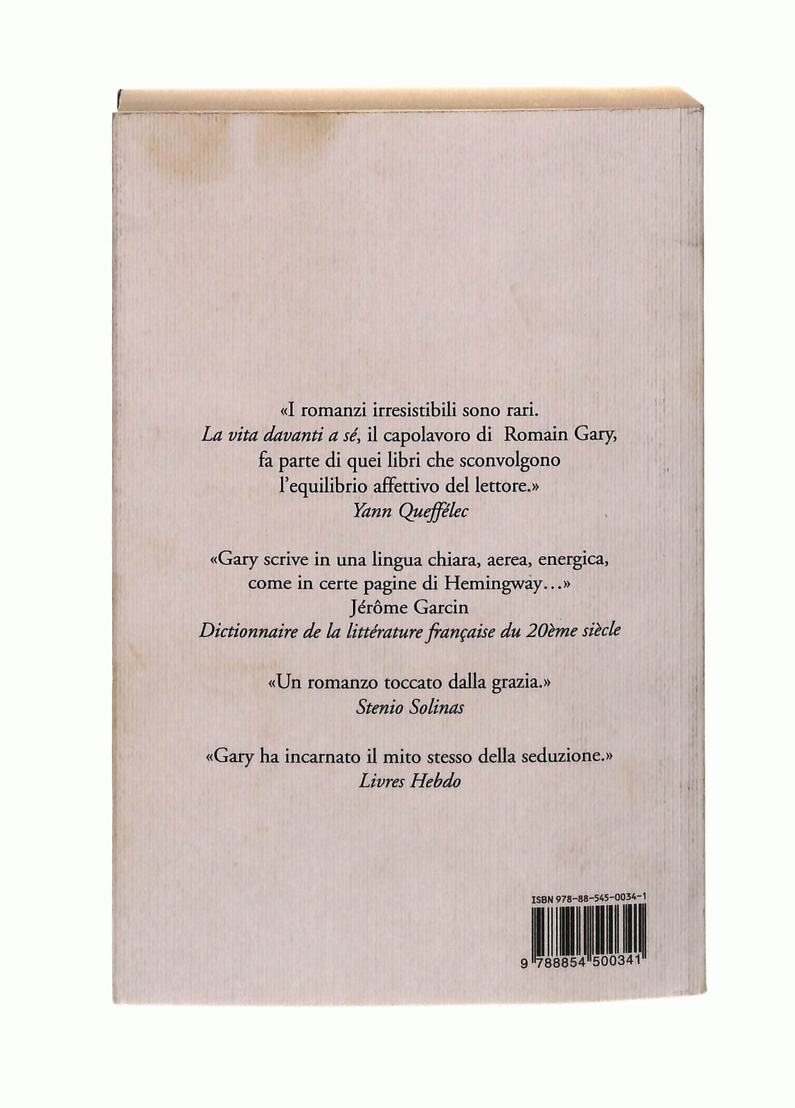 EBOND La Vita Davanti a Se Romain Gary Neri Pozza Libro LI041880