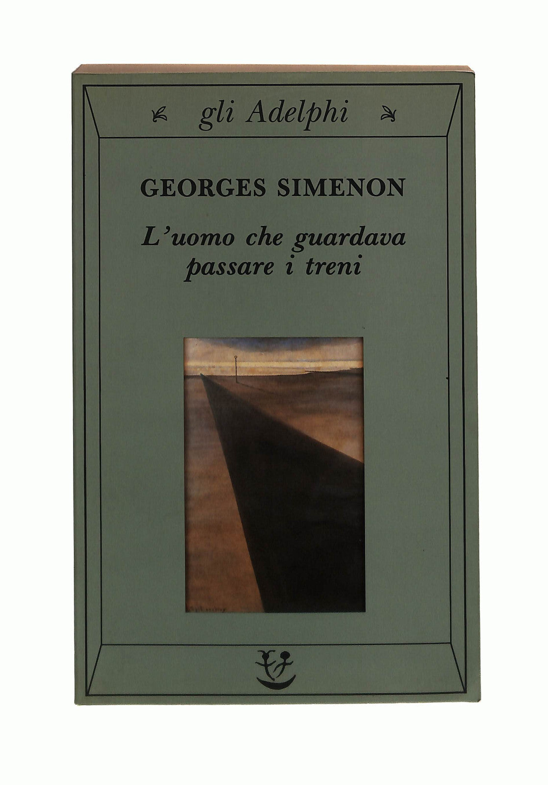 EBOND L Uomo Che Guardava Passare i Treni Georges Simenon Adelphi Libro LI041889