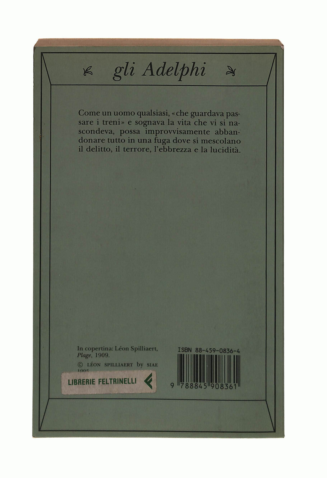 EBOND L Uomo Che Guardava Passare i Treni Georges Simenon Adelphi Libro LI041889