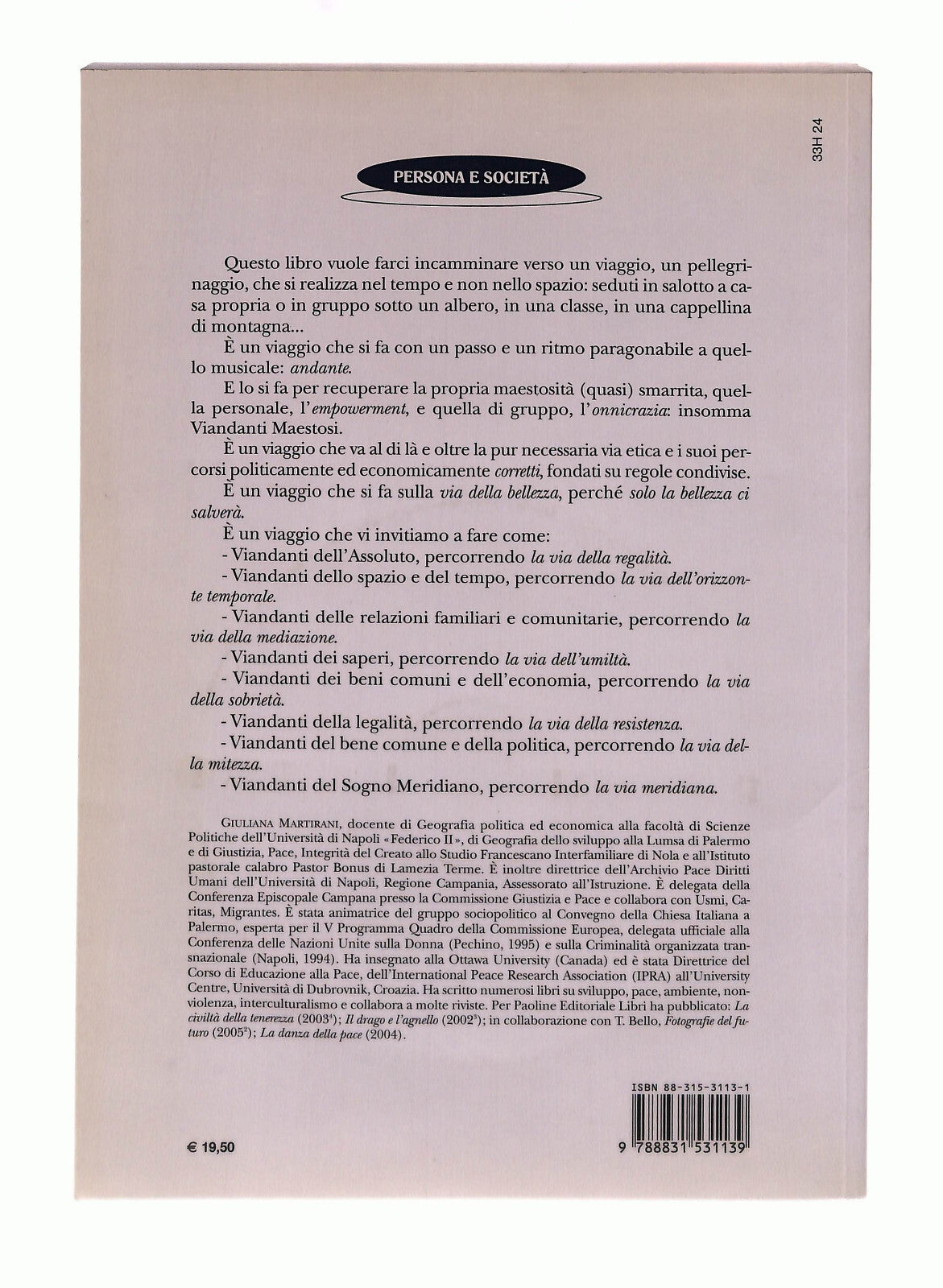 EBOND Viandante Maestoso Giuliana Martirani Paoline ConLibro LI041907