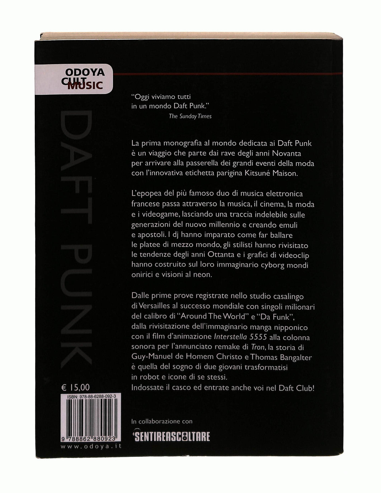EBOND Daft Punk Marco Braggion Odoya Libro LI041912