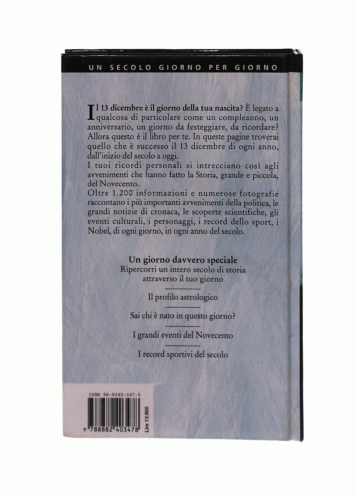 EBOND IlDel 13 Dicembre Parole Di Cotone Libro LI041934