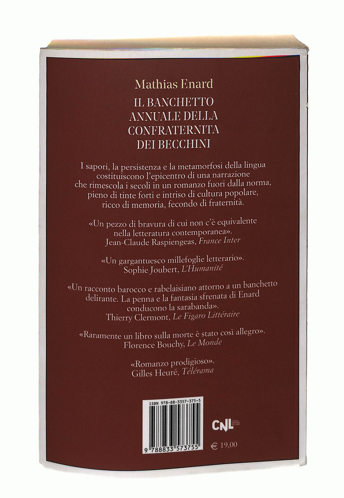 EBOND Il Banchetto Annuale Della Confraternita Dei Becchini Enard Libro LI042010