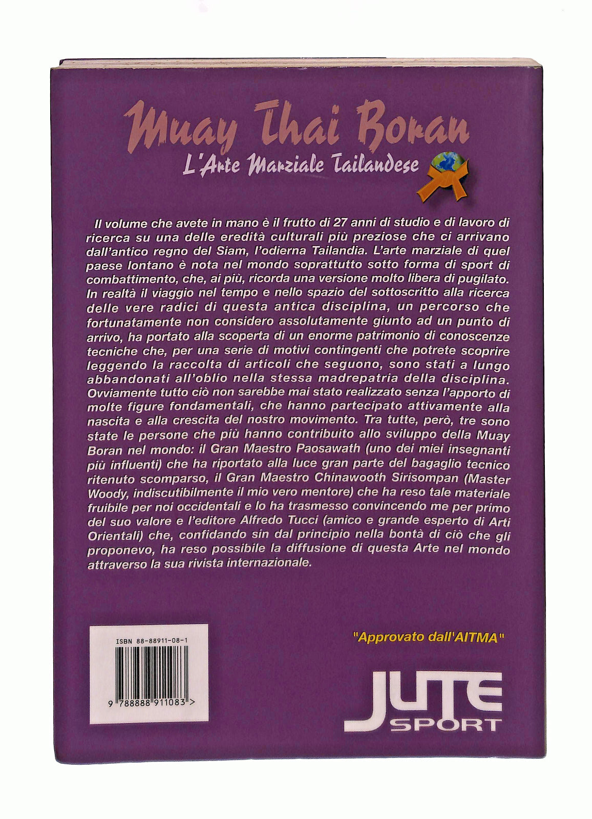 EBOND Muay Thai Boran Arjan Marco De Cesaris Jute Sport Libro LI042026