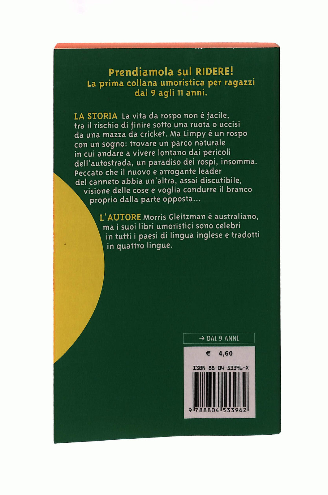 EBOND Tre Rospi In Viaggio Morris Gleitzman Mondadori Libro LI042033