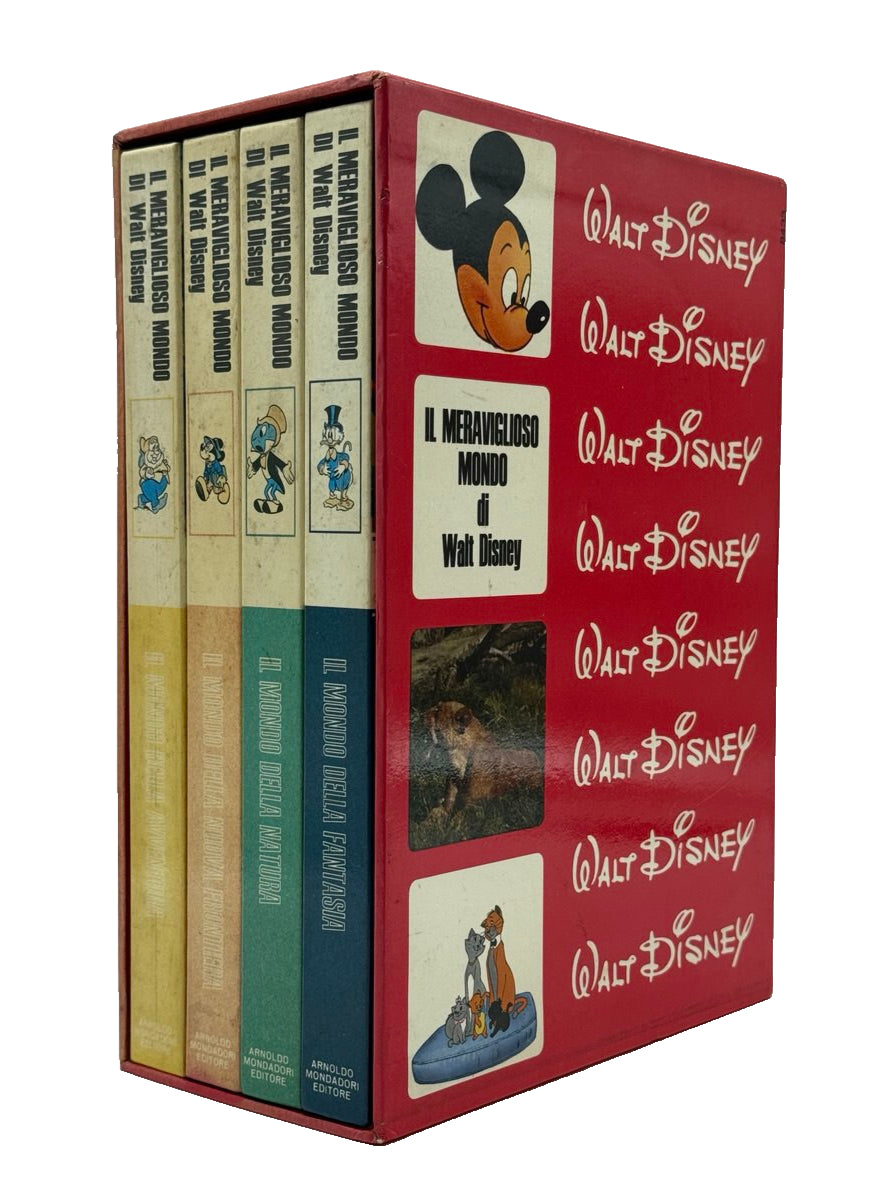 EBOND Il Meraviglioso Mondo Di Walt Disney Mondadori 4 Volumi Libro LI042060