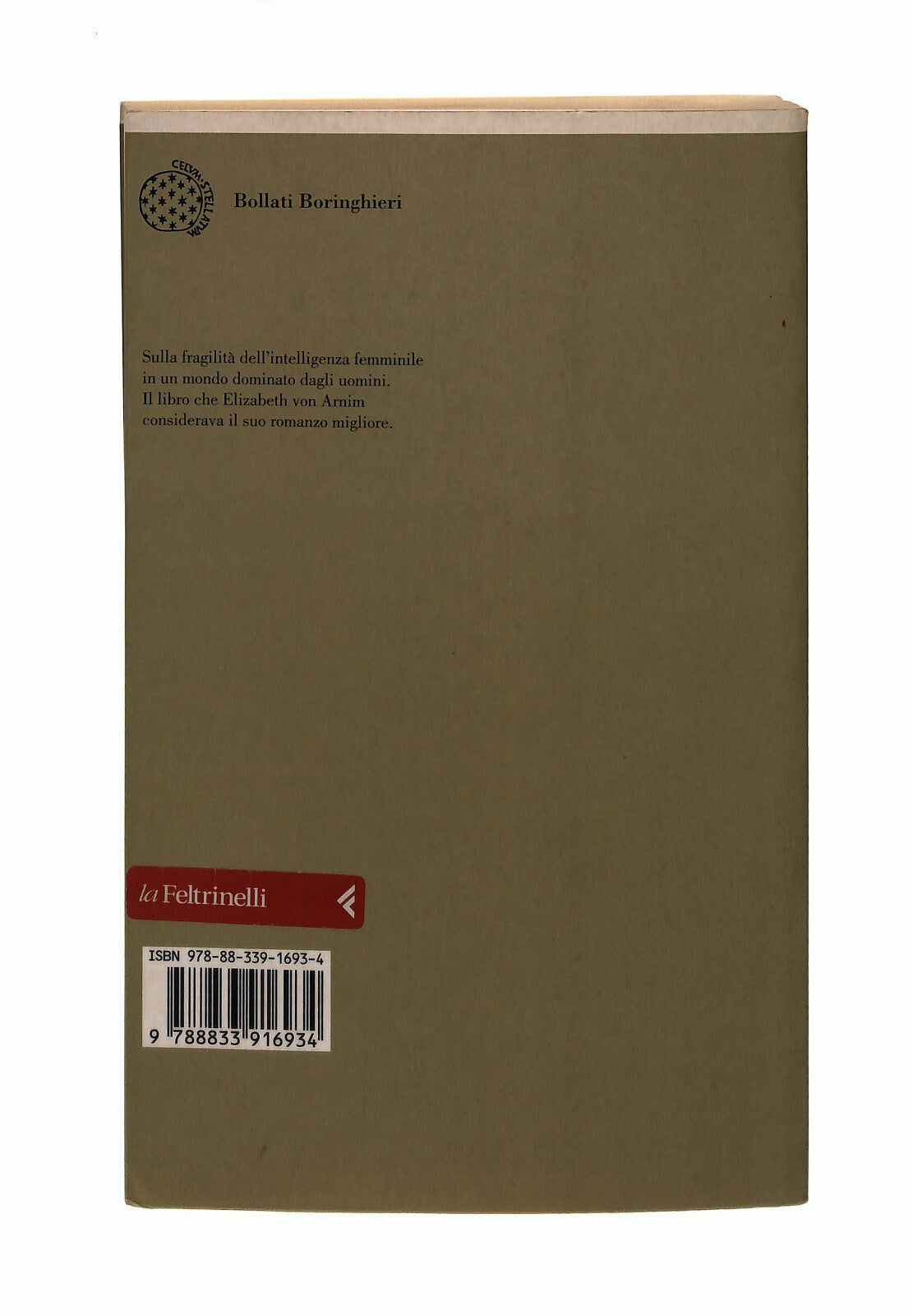 EBOND Vera Elizabeth Von Arnim Bollati Boringhieri Libro LI042107