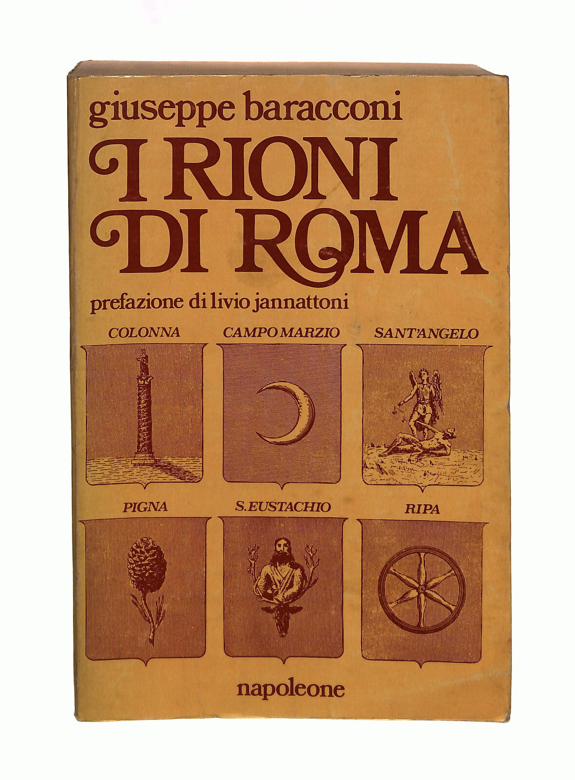 EBOND I Rioni Di Roma Giuseppe Baracconi Napoleone Libro LI042164