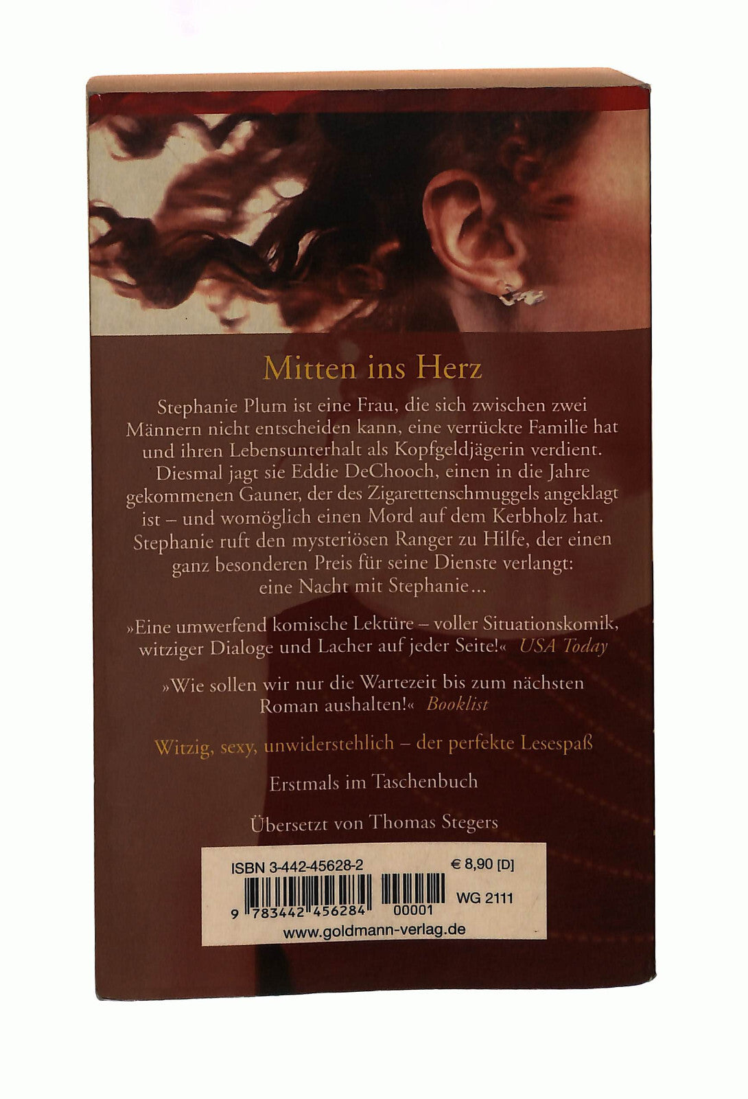 EBOND Mitten Ins Herz Janet Evanovich Goldmann Lingua Tedesca Libro LI042230