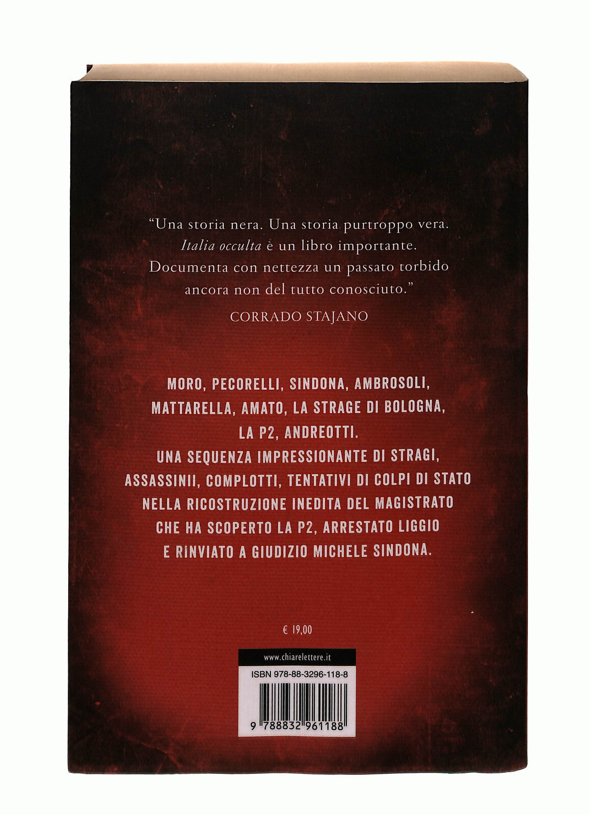 EBOND Italia Occulta Giuliano Turone Chiarelettere Libro LI042302