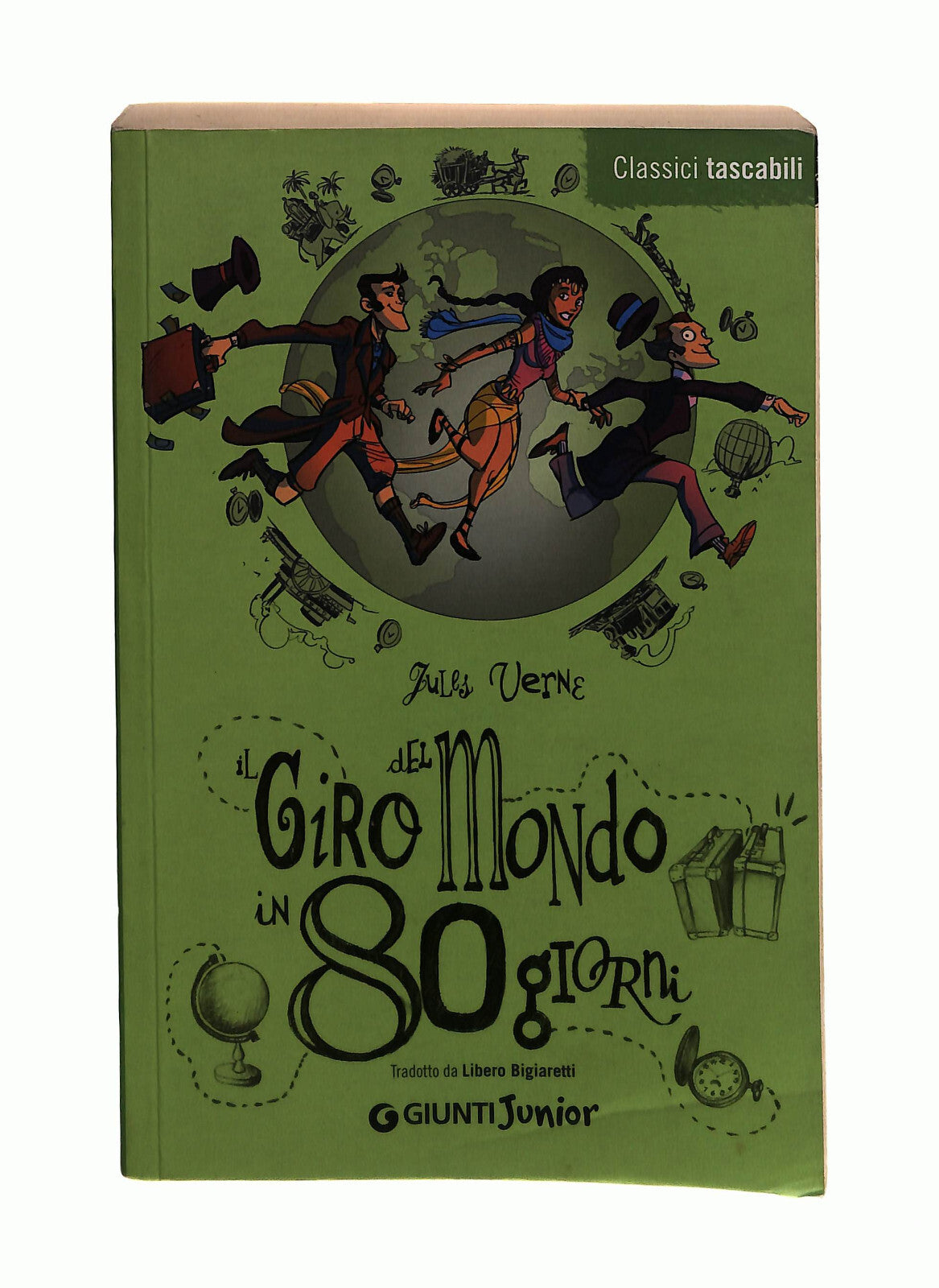 EBOND Il Giro Del Mondo In 80 Giorni Jules Verne Giunti Junior Libro LI042311