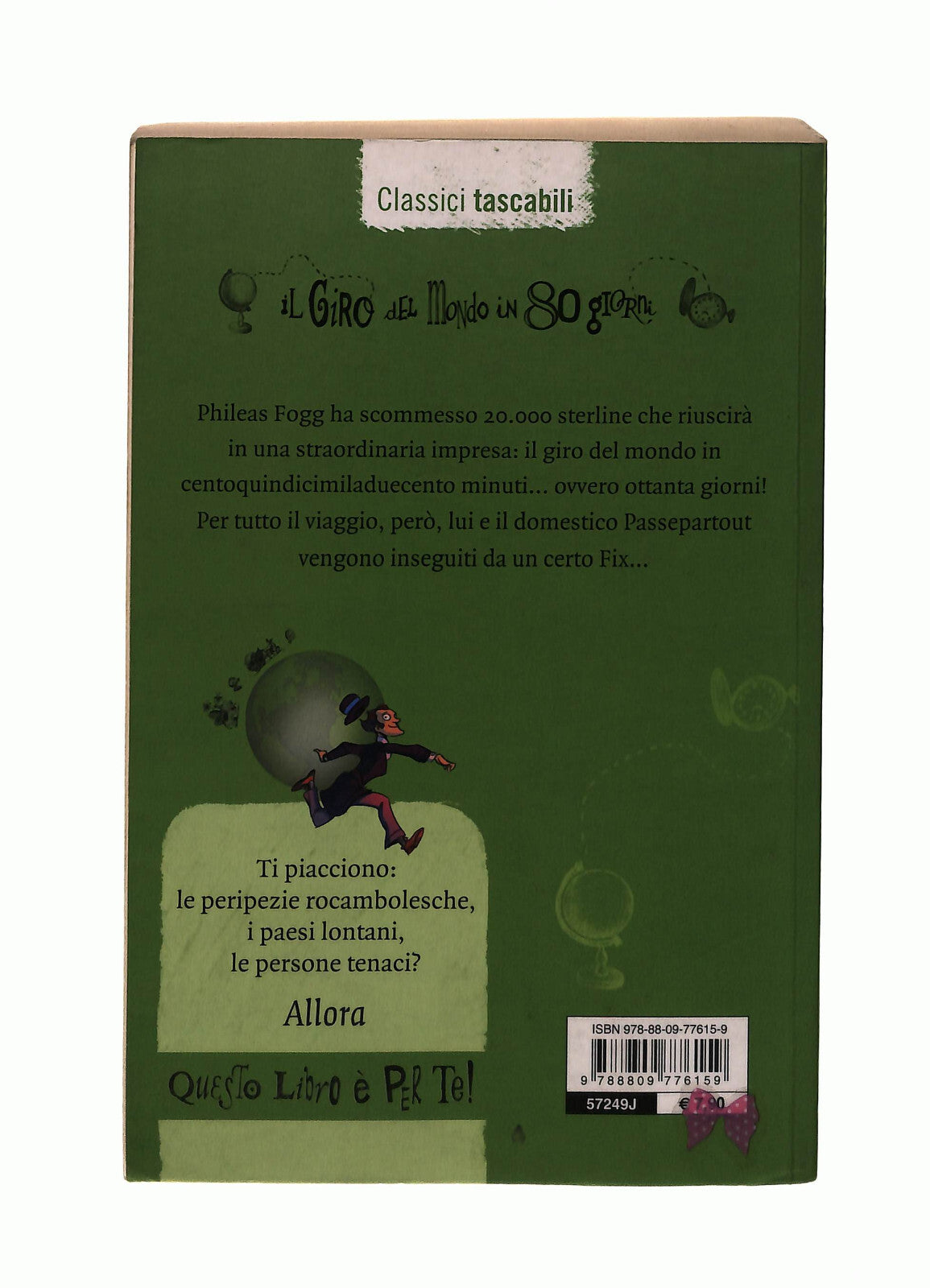 EBOND Il Giro Del Mondo In 80 Giorni Jules Verne Giunti Junior Libro LI042311