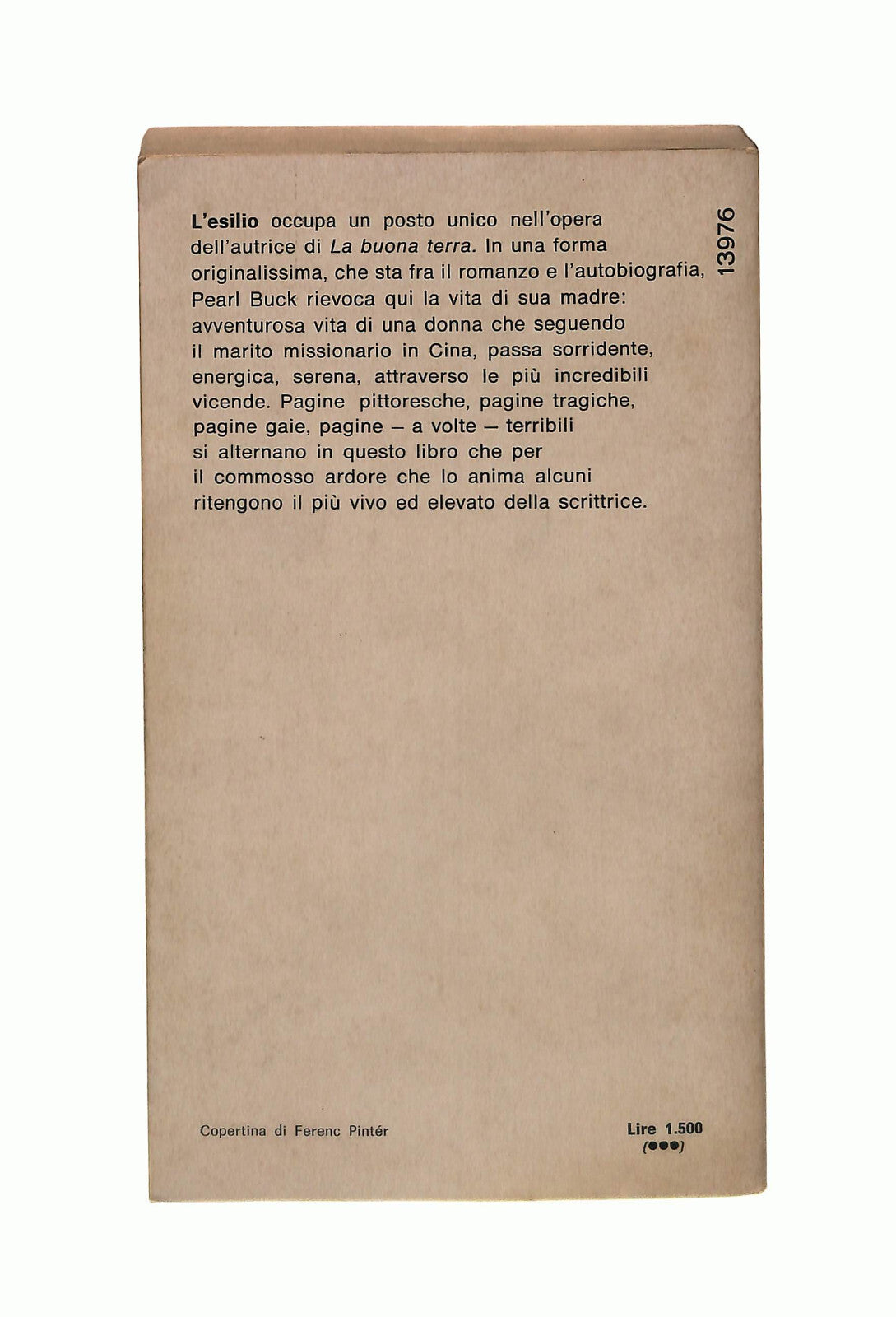 EBOND L Esilio Pearl S Buck Mondadori Libro LI042397