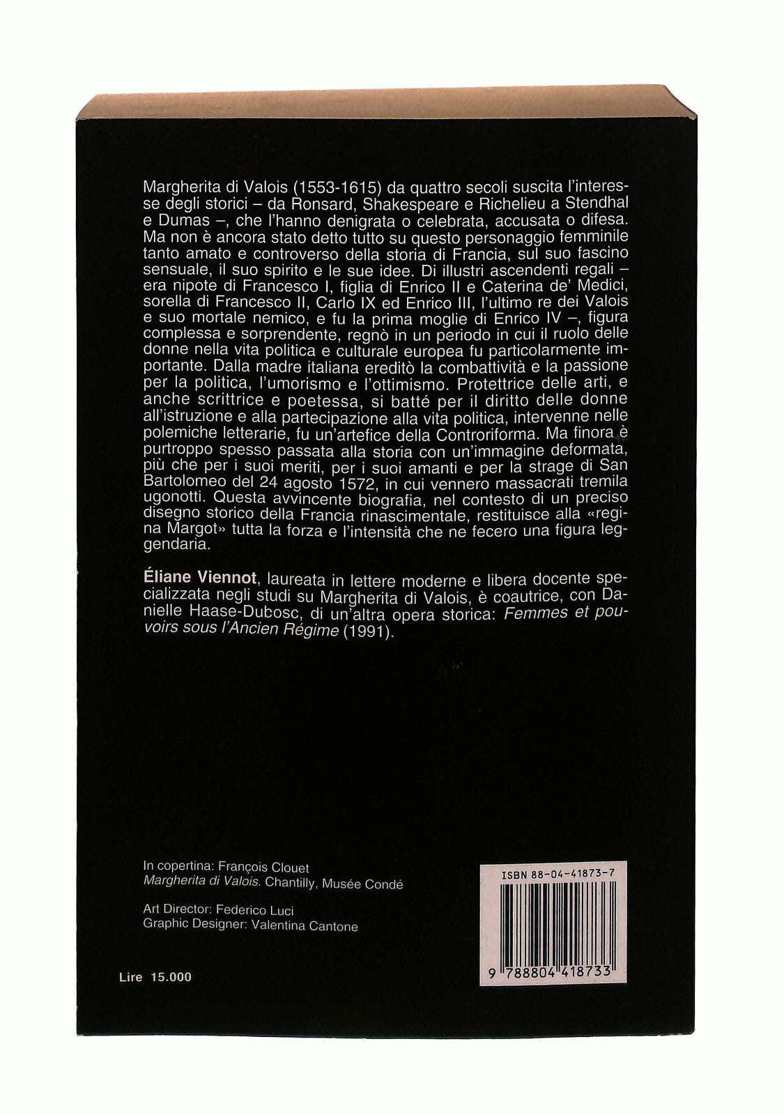 EBOND Margherita Di Valois Eliane Viennot Mondadori Libro LI042403