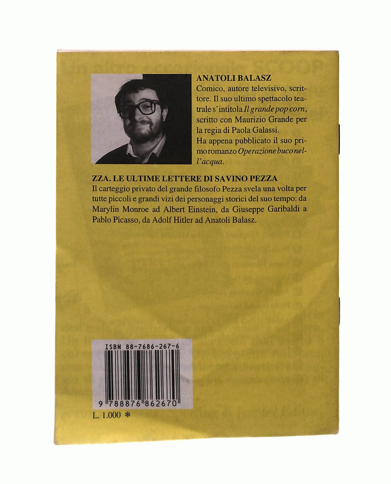 EBOND Zza Anatoli Balasz Comix Pillole Libretto Libro LI042412