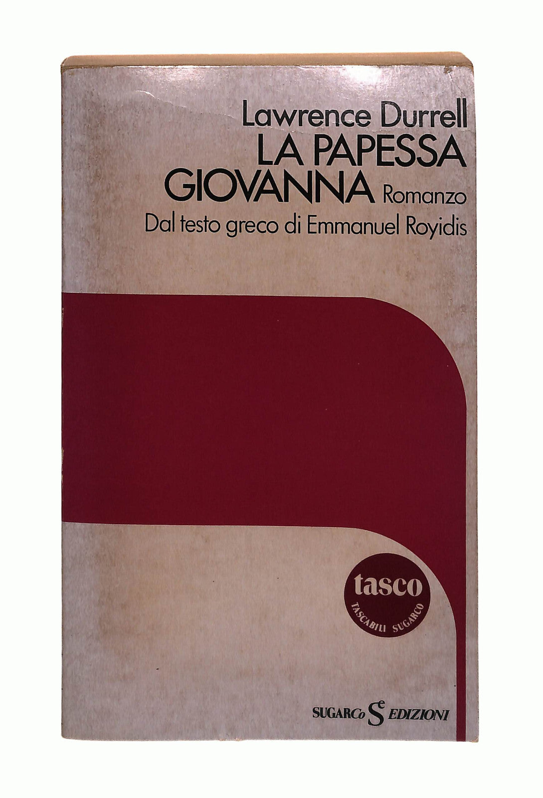 EBOND La Papessa Giovanna Lawrence Durrell Sugarco Edizioni Libro LI042510