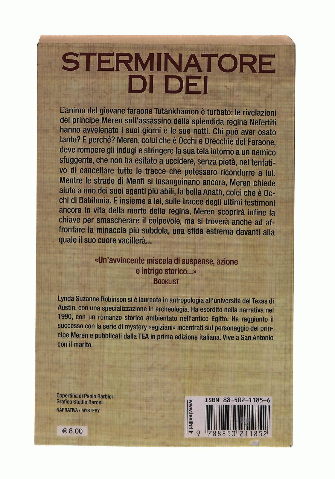 EBOND Sterminatore Di Dei Lynda S Robinson Tea Libro LI042552