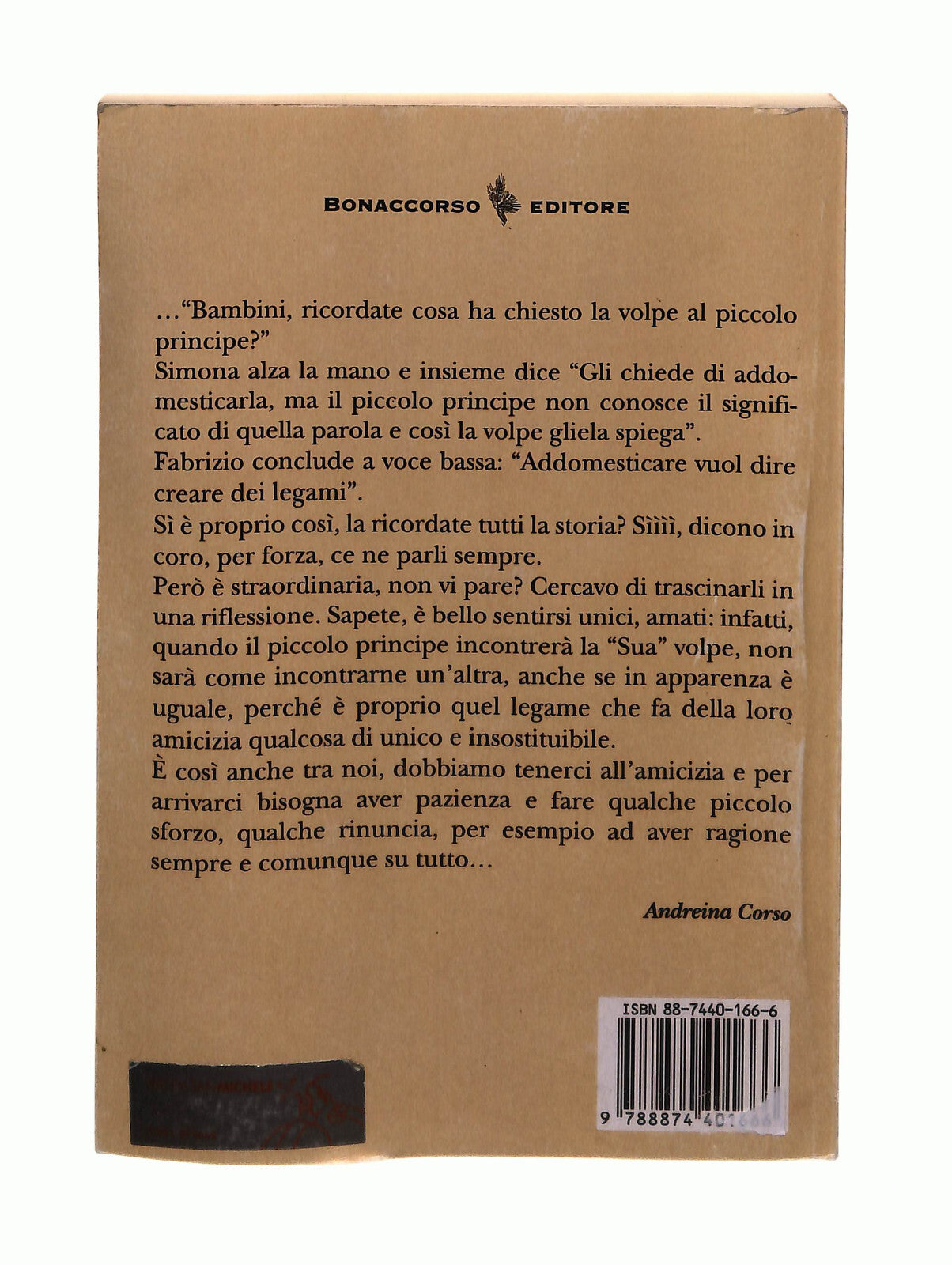EBOND Pero Non Volevo Andreina Corso Bonaccorso Editore Libro LI042566