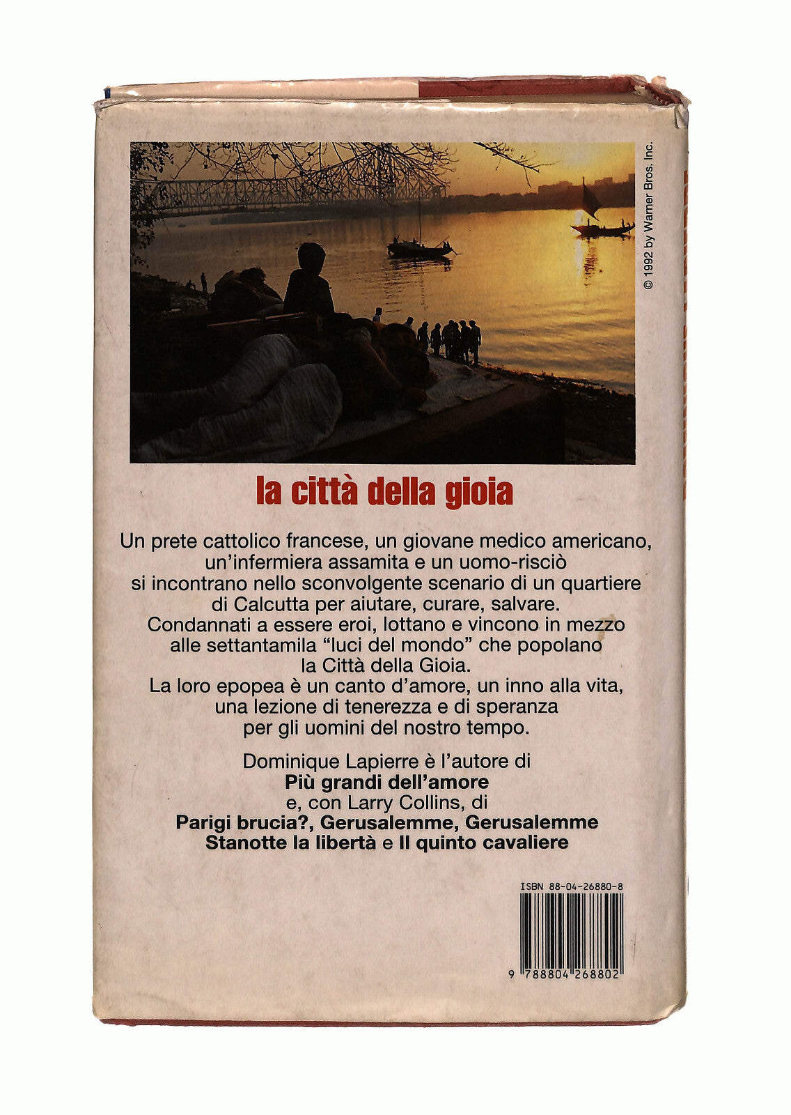 EBOND La Citta Della Gioia Dominique Lapierre Mondadori Libro LI042609