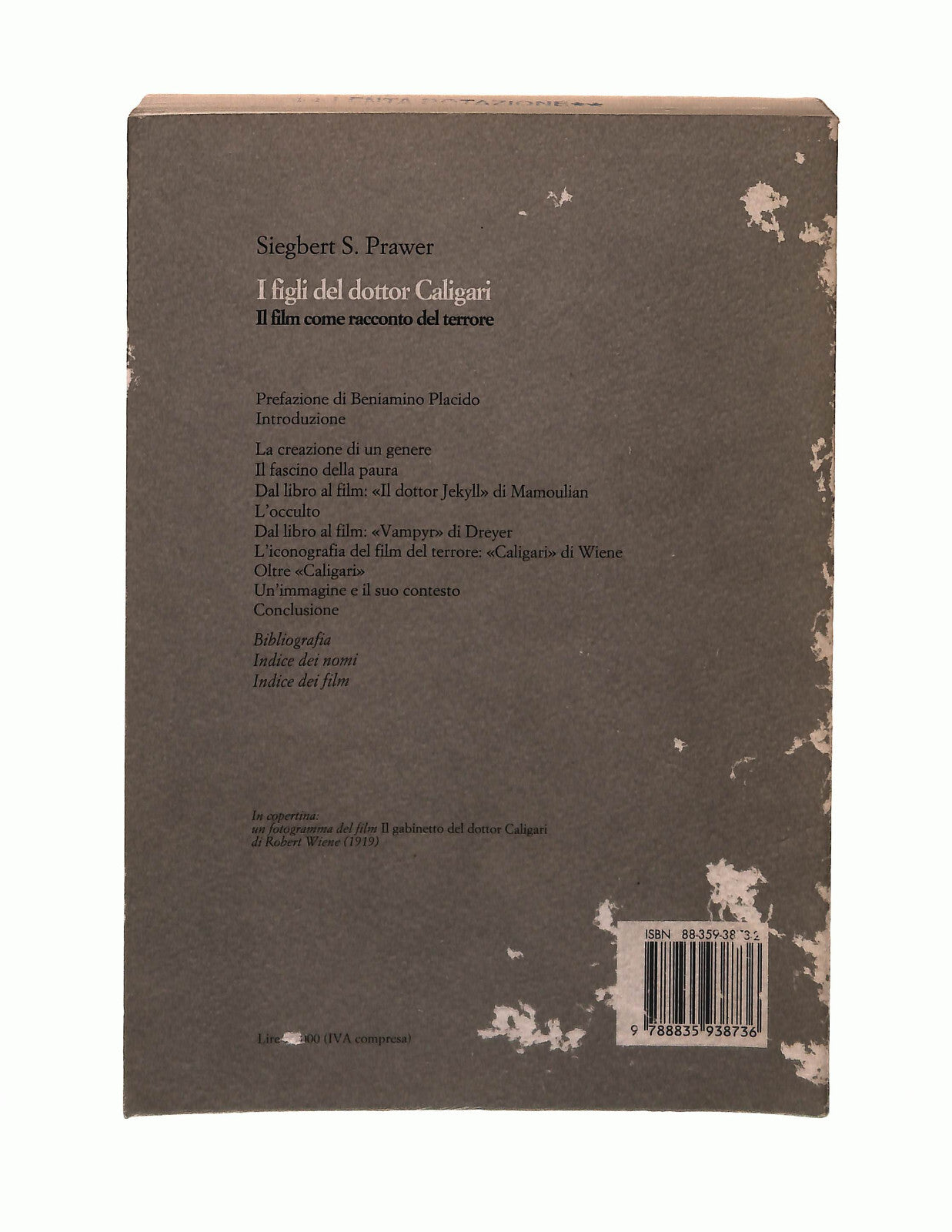EBOND I Figli Del Dottor Caligari Prawer Editori Riuniti Libro LI042618