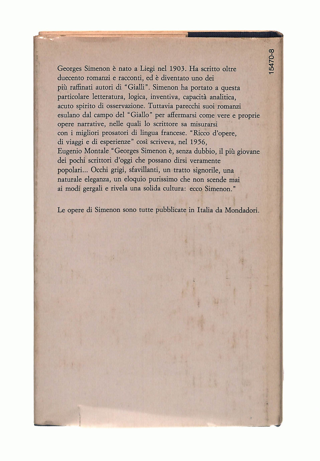 EBOND Betty Georges Simenon Mondadori 1978 Libro LI042632