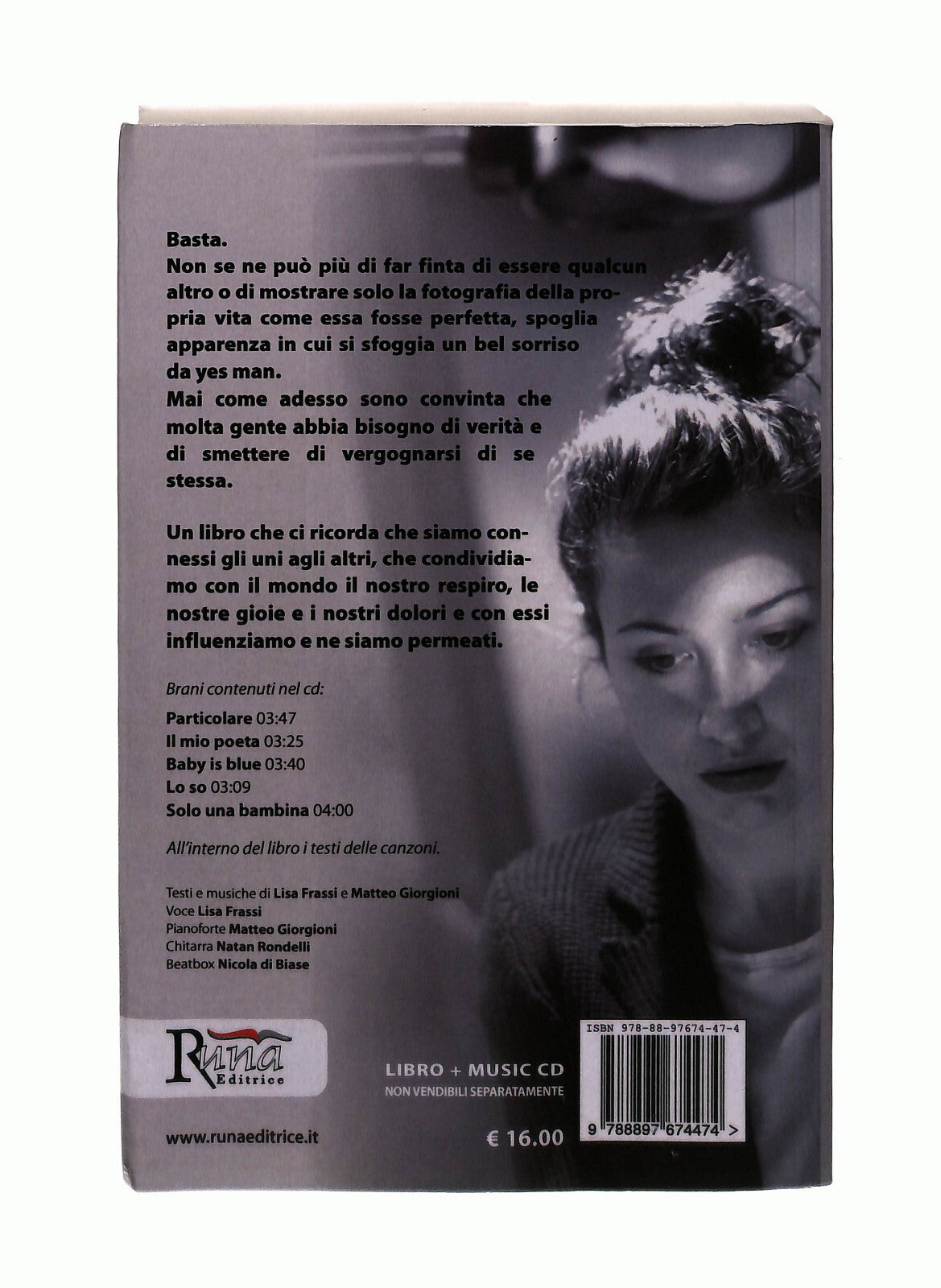 EBOND Bianca Vertigo Lisa Frassi Runa Editrice ConLibro LI042635