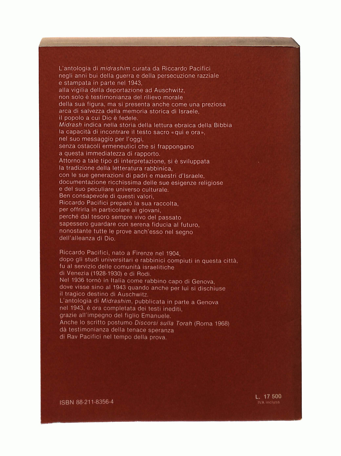 EBOND Midrashim Riccardo Pacifici Marietti 1986 Libro LI042678