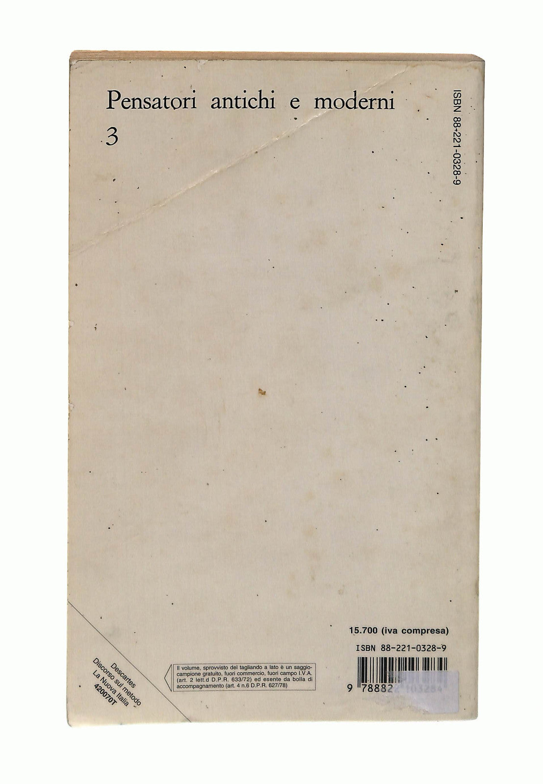 EBOND Discorso Sul Metodo Rene Descartes La Nuova Italia Libro LI042709