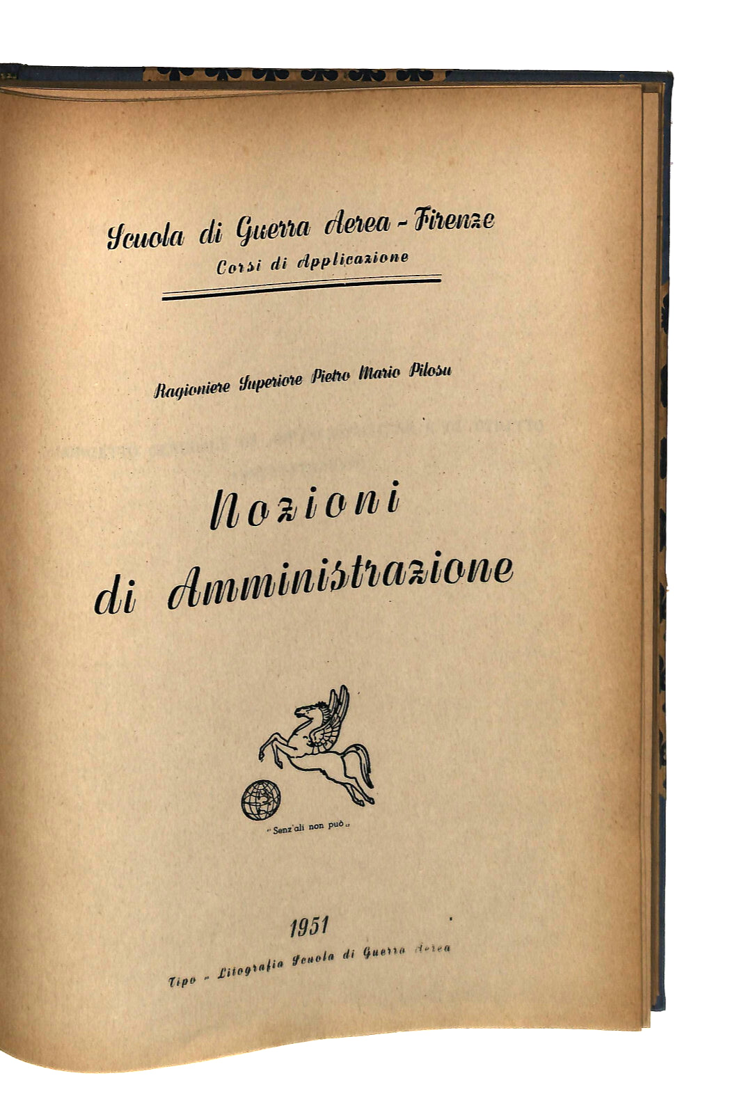 EBOND Nozioni Di Amministrazione Pilosu Scuola Guerra Area 1951 Libro LI042729