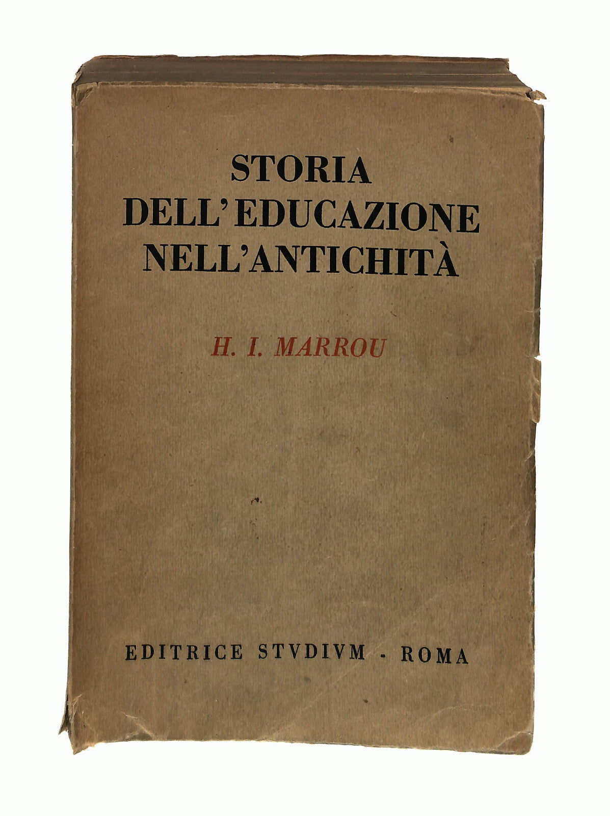 EBOND Storia Dell Educazione Nell Antichita H I Marrou 1950 Libro LI042760