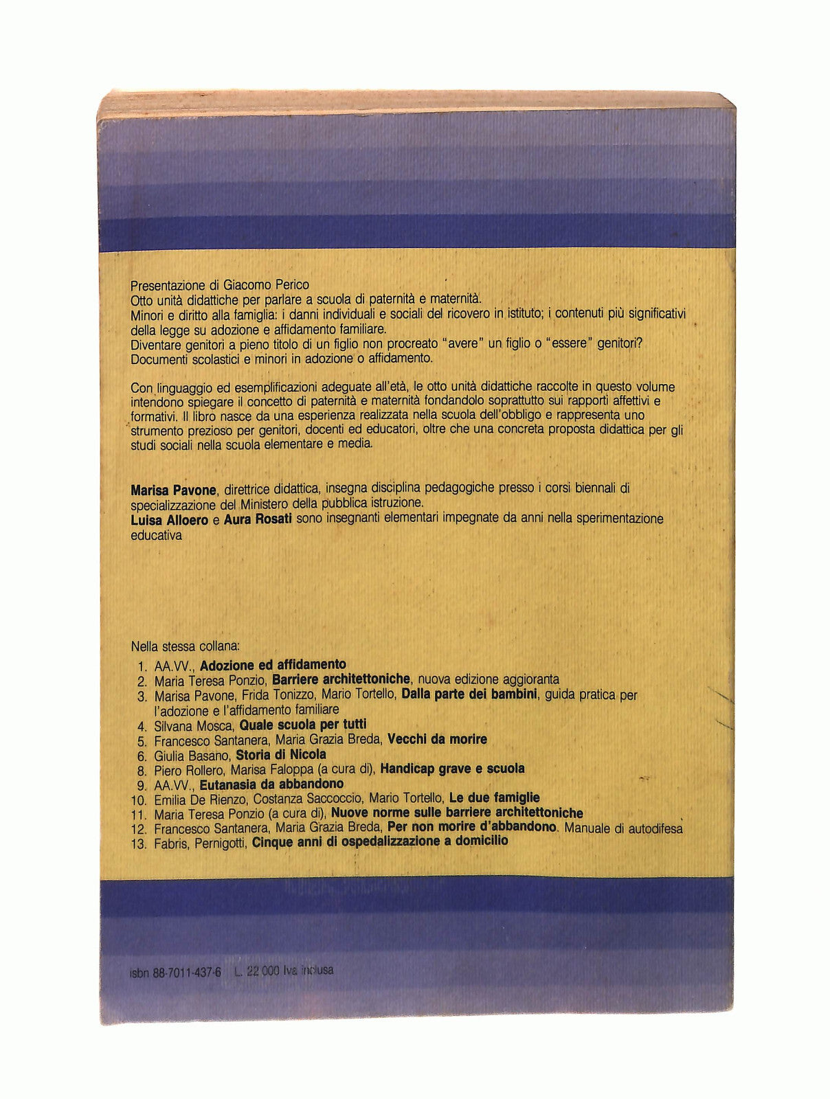 EBOND Siamo Tutti Figli Adottivi Alloero Pavone Rosati Libro LI042804