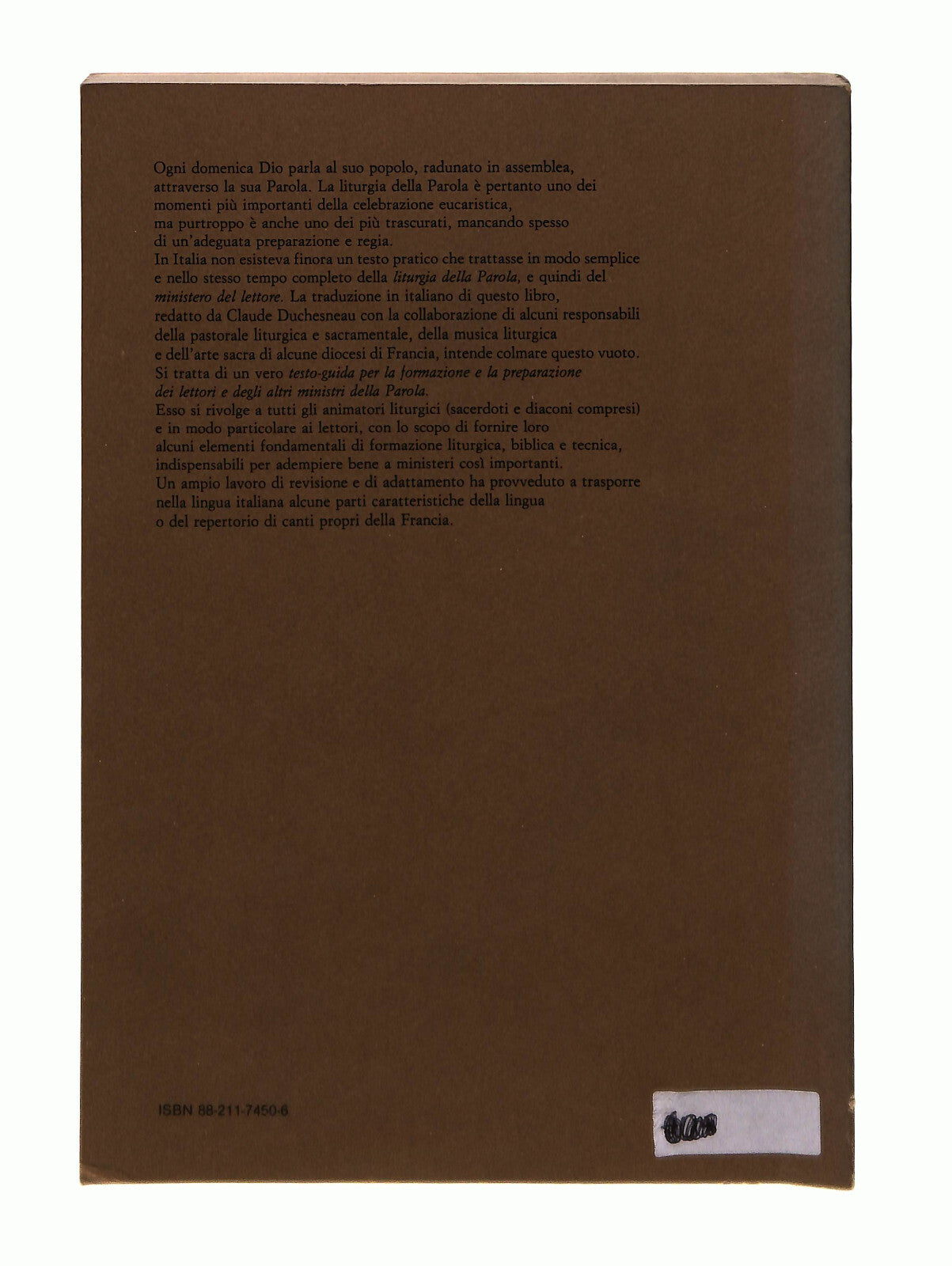 EBOND Parola Del Signore Claude Duchesneau e Collaboratori Libro LI042812