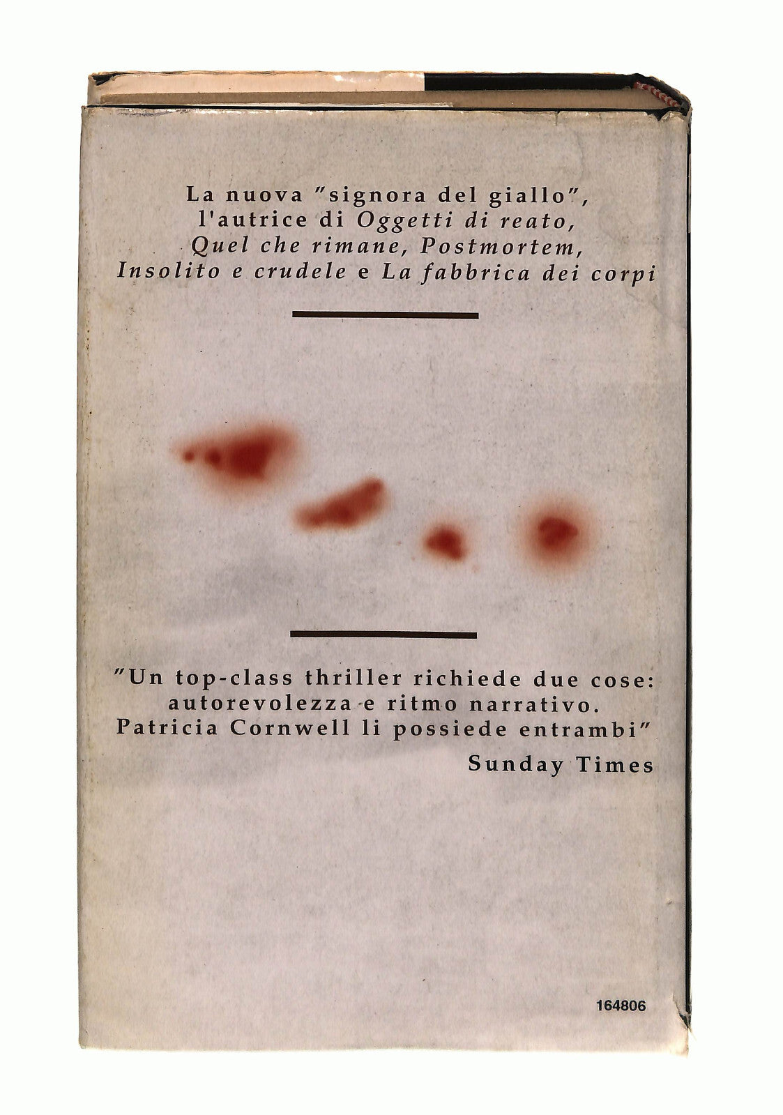 EBOND Il Cimitero Dei Senza Nome Patricia Cornwelle Libro LI042852