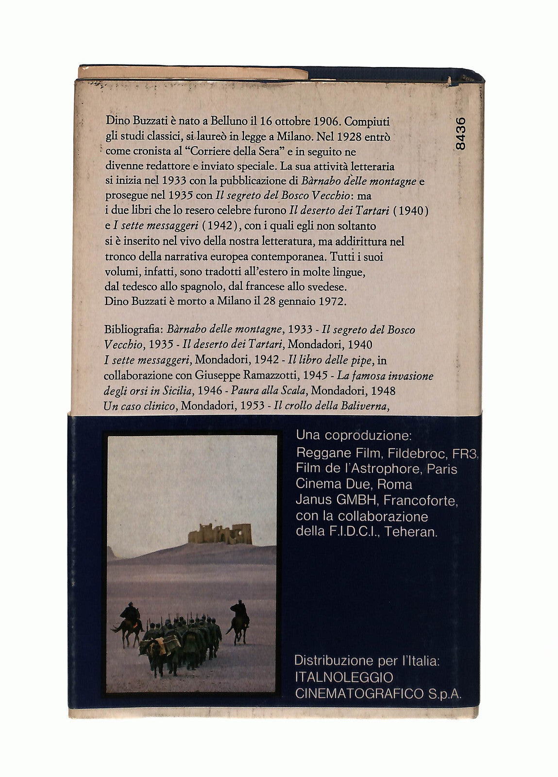 EBOND Il Deserto Dei Tartari Dino Buzzati 1976 Mondadori Libro LI042888