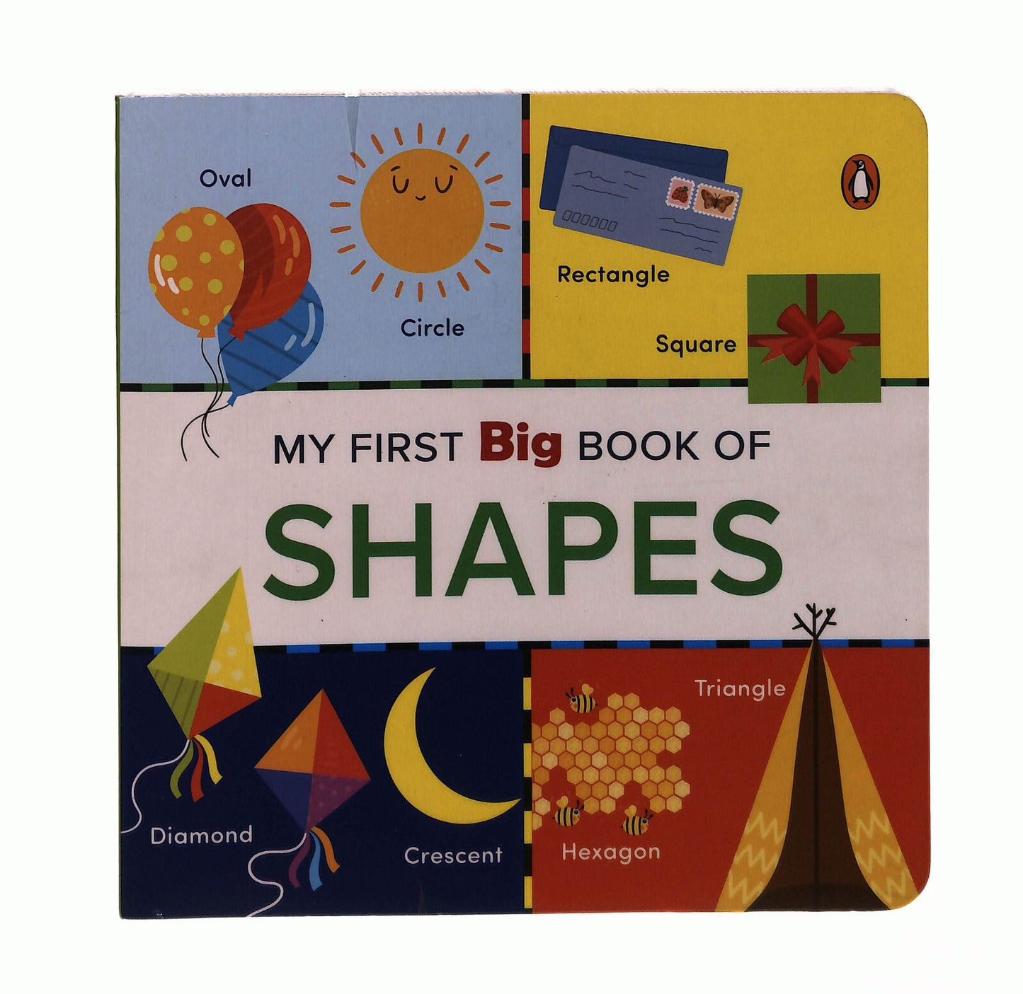 EBOND My First Big Book Of Shapes Penguin In Lingua Inglese Libro LI042959