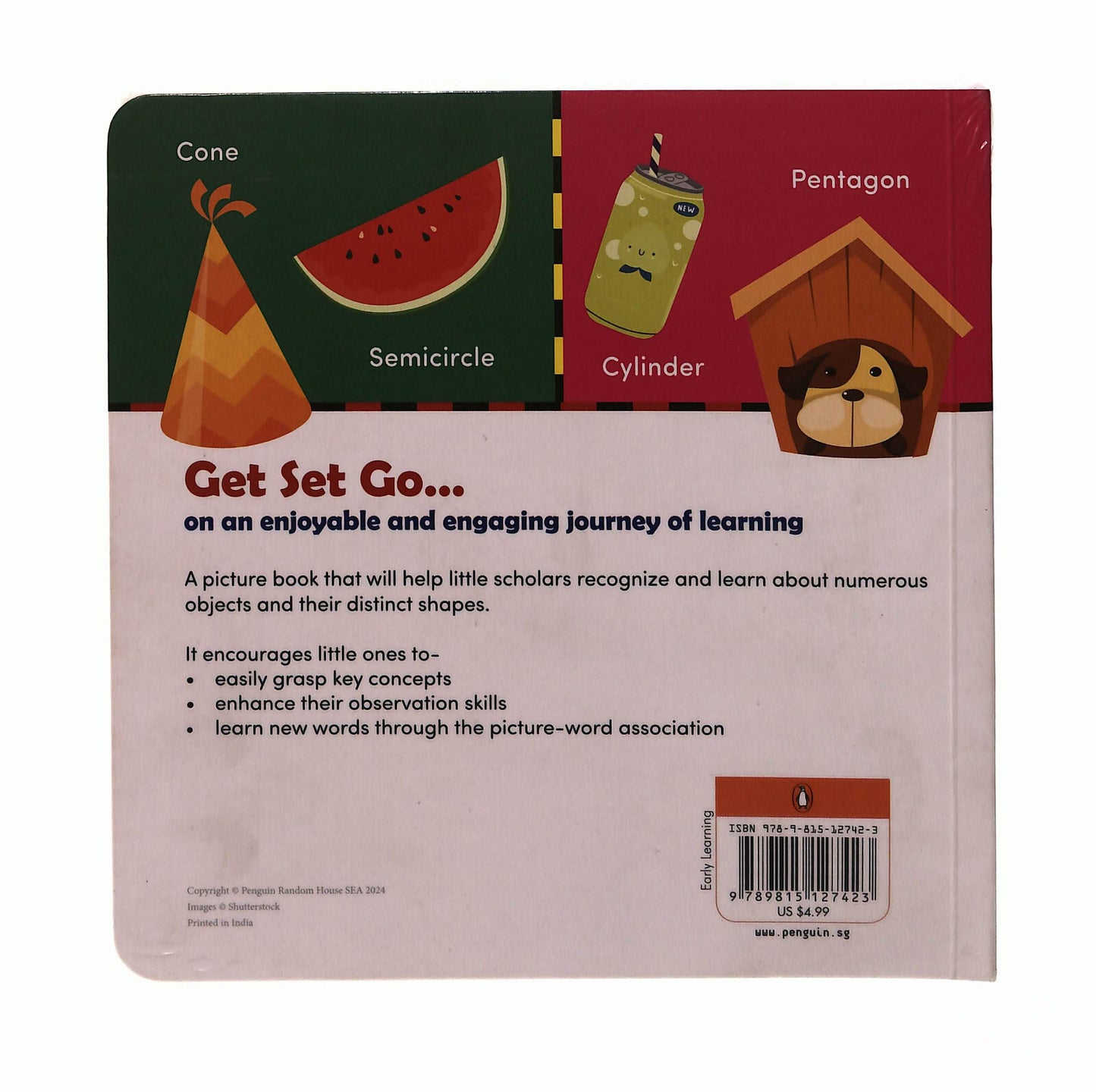 EBOND My First Big Book Of Shapes Penguin In Lingua Inglese Libro LI042959