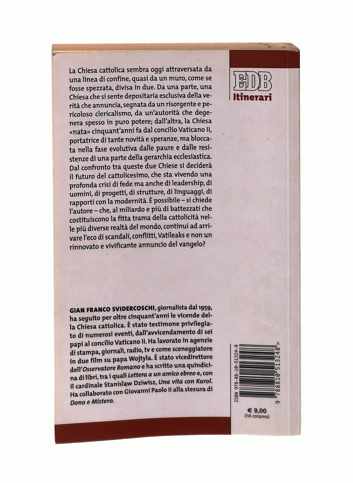 EBOND Il Ritorno Dei Chierici Gian Franco Svidercoschi Edb Libro LI042962