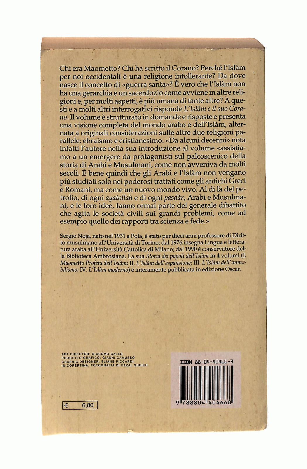 EBOND L Islam e Il Suo Corano Sergio Noja Mondadori Libro LI042974