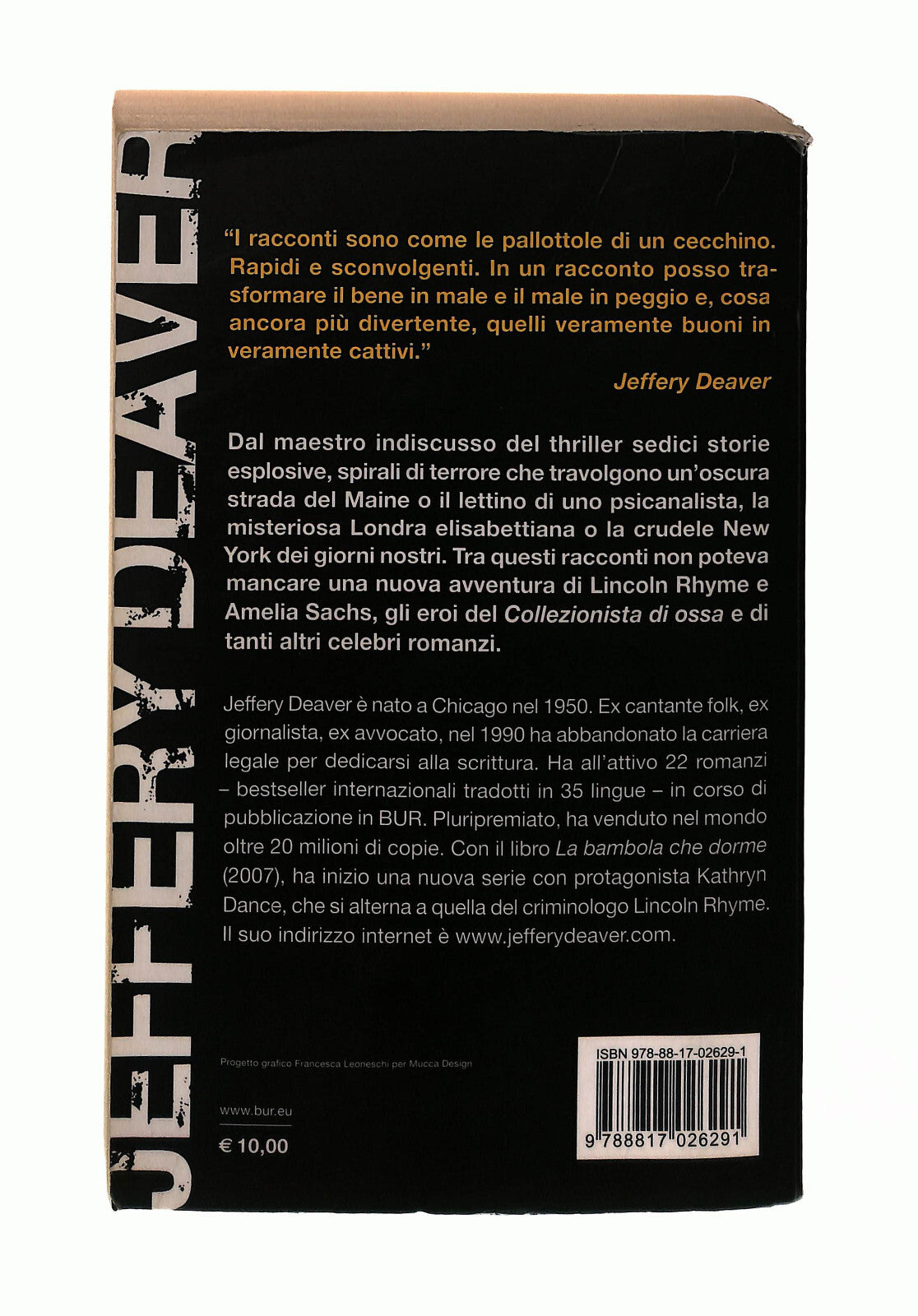 EBOND Spirali Jeffery Deaver Bur Rizzoli Libro LI043015
