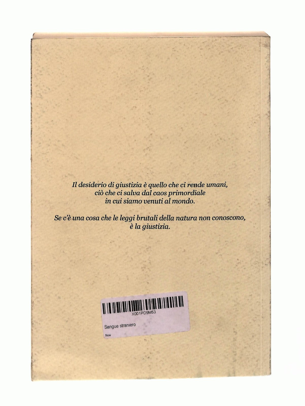 EBOND Sangue Straniero Luca Prati 45 Parallelo Edizioni Libro LI043057