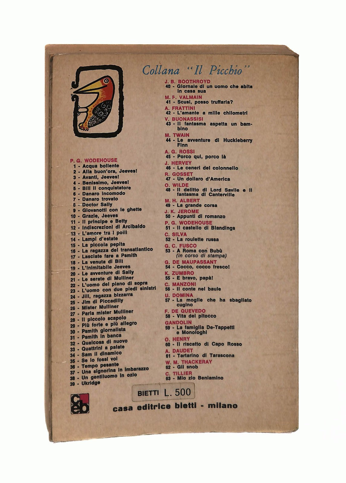 EBOND La Guerra Dei Bottoni Louis Pergaud Bietti Libro LI043060