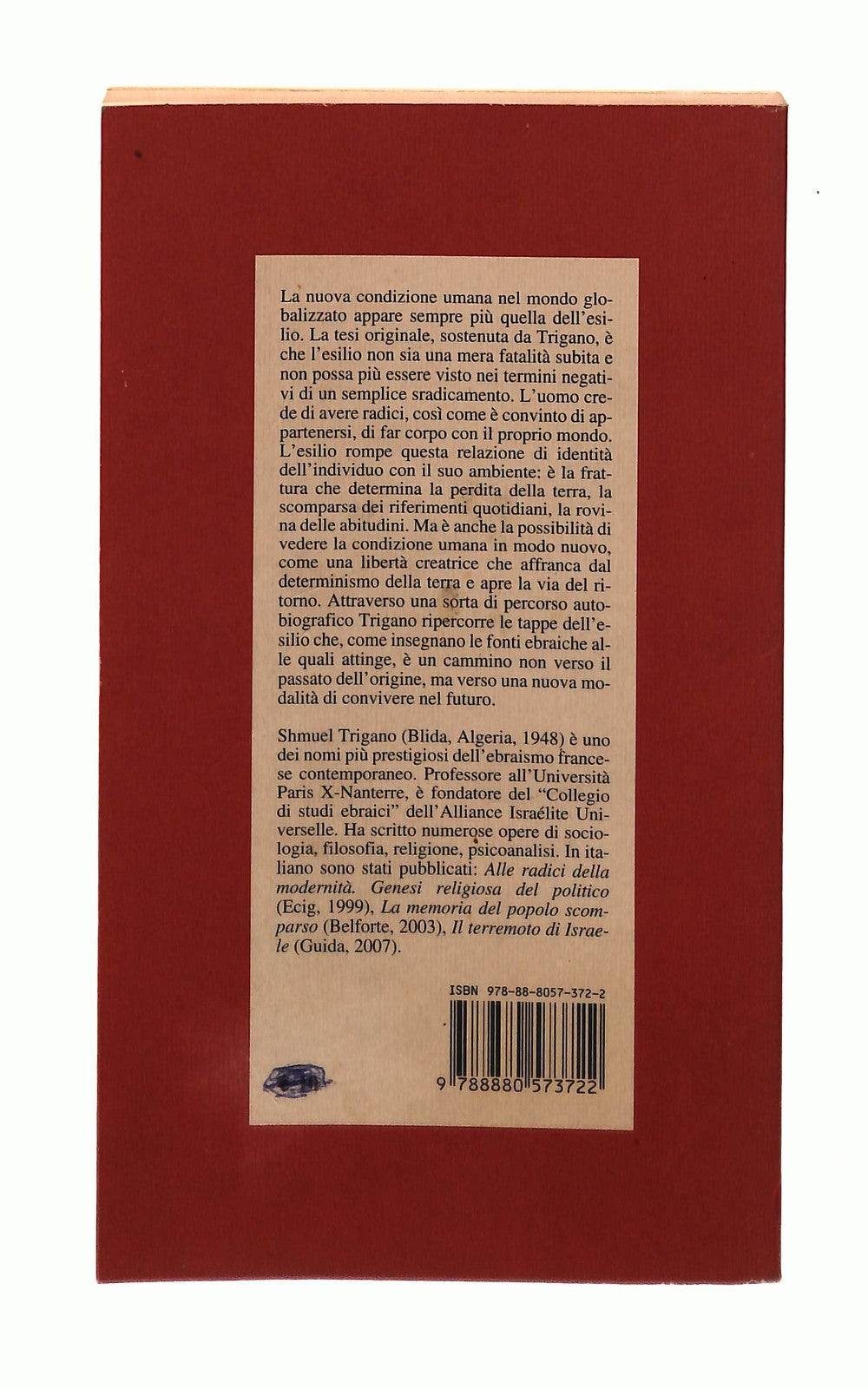 EBOND Il Tempo Dell Esilio Shmuel Trigano Giuntina Libro LI043162