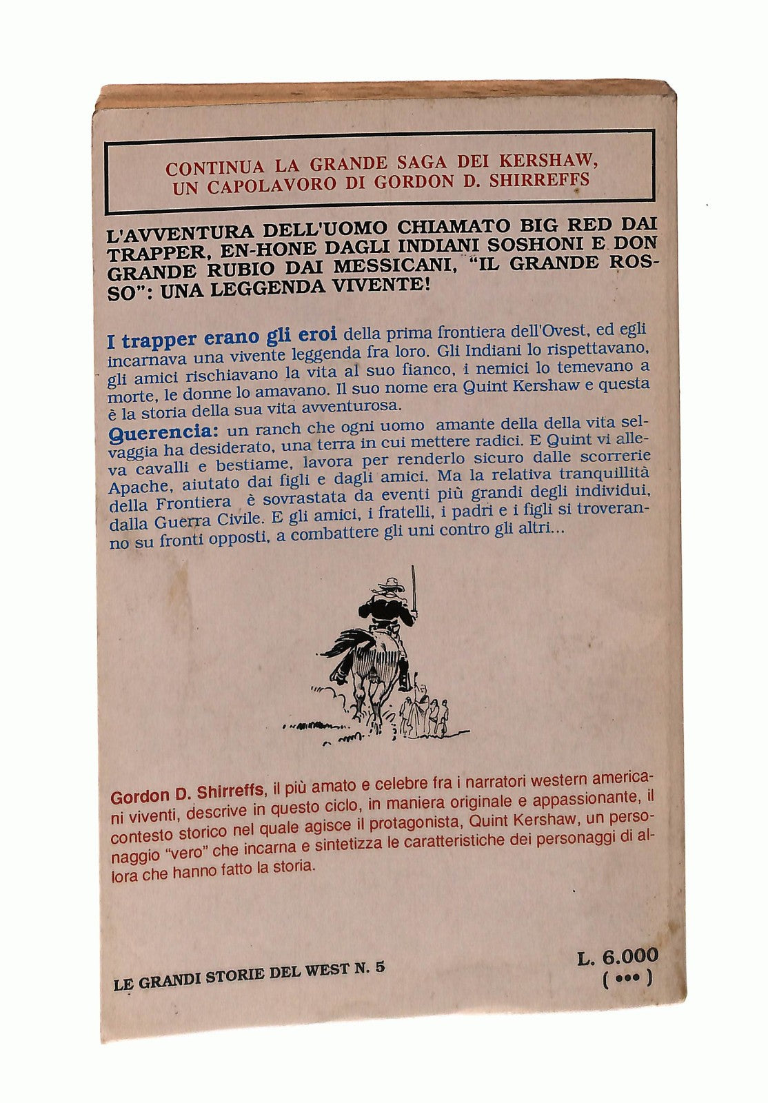 EBOND Querencia Gordon D Shirreffs La Frontiera Edizioni Libro LI043163