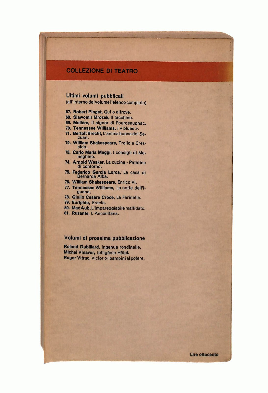 EBOND L Anconitana Ruzante Einaudi 1965 Libro LI043185