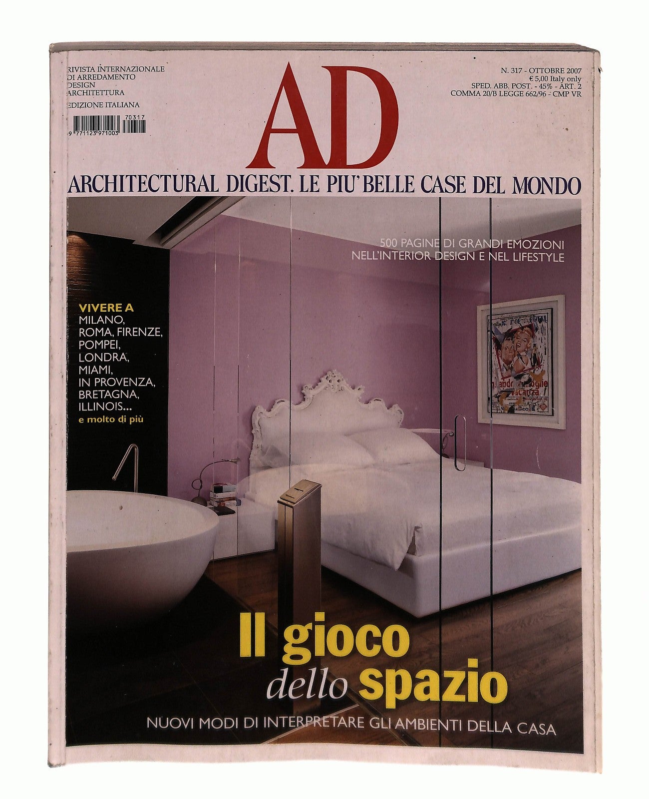 EBOND Ad Architectural Digest 2007 n 317 Libro LI043416