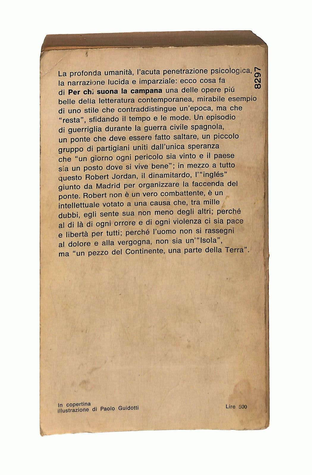 EBOND Per Chi Suona La Campana Ernest Hemingway Mondadori 1969 Libro LI043560