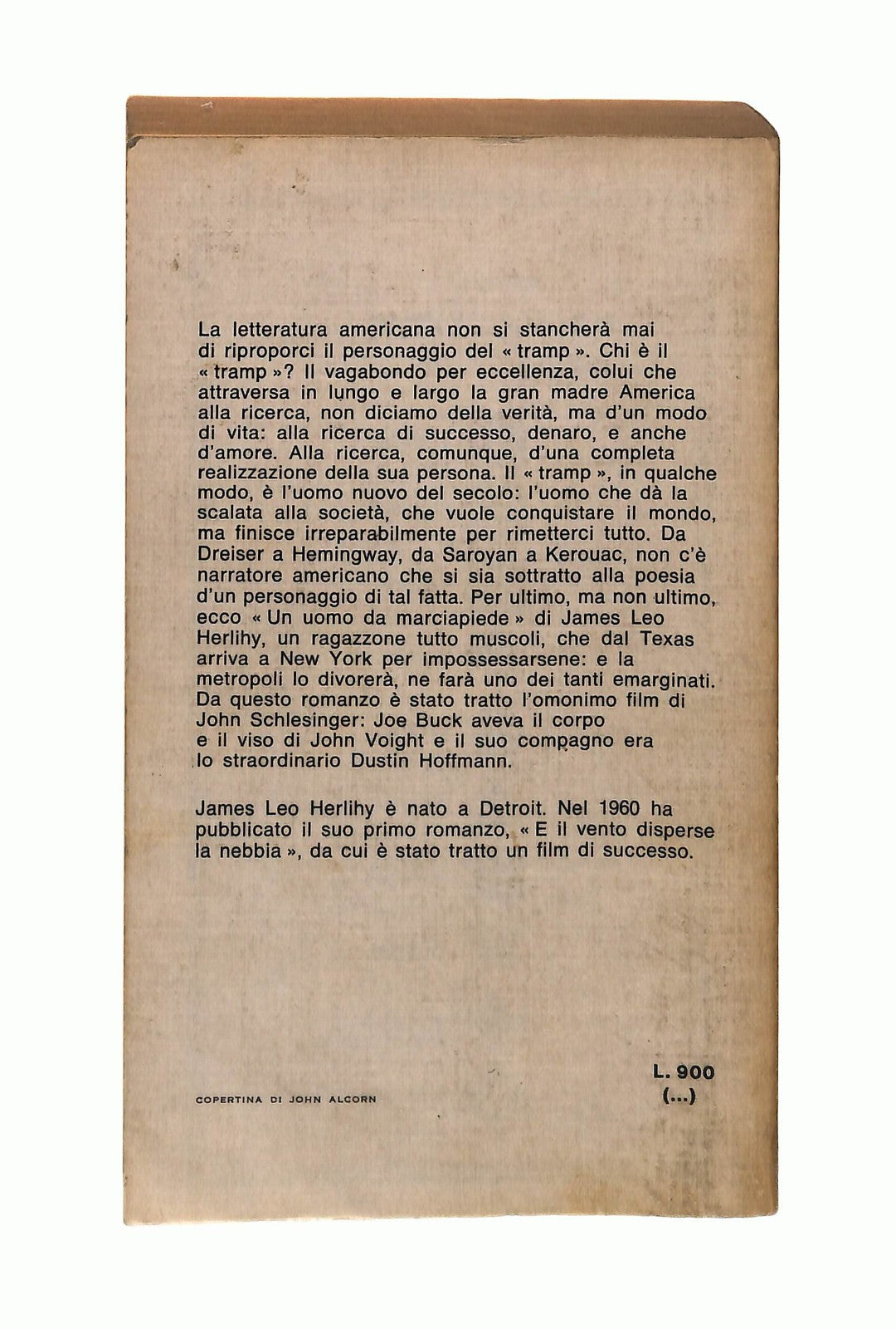 EBOND Un Uomo Da Marciapiede James Leo Herlihy Bur Rizzoli 1974 Libro LI043562