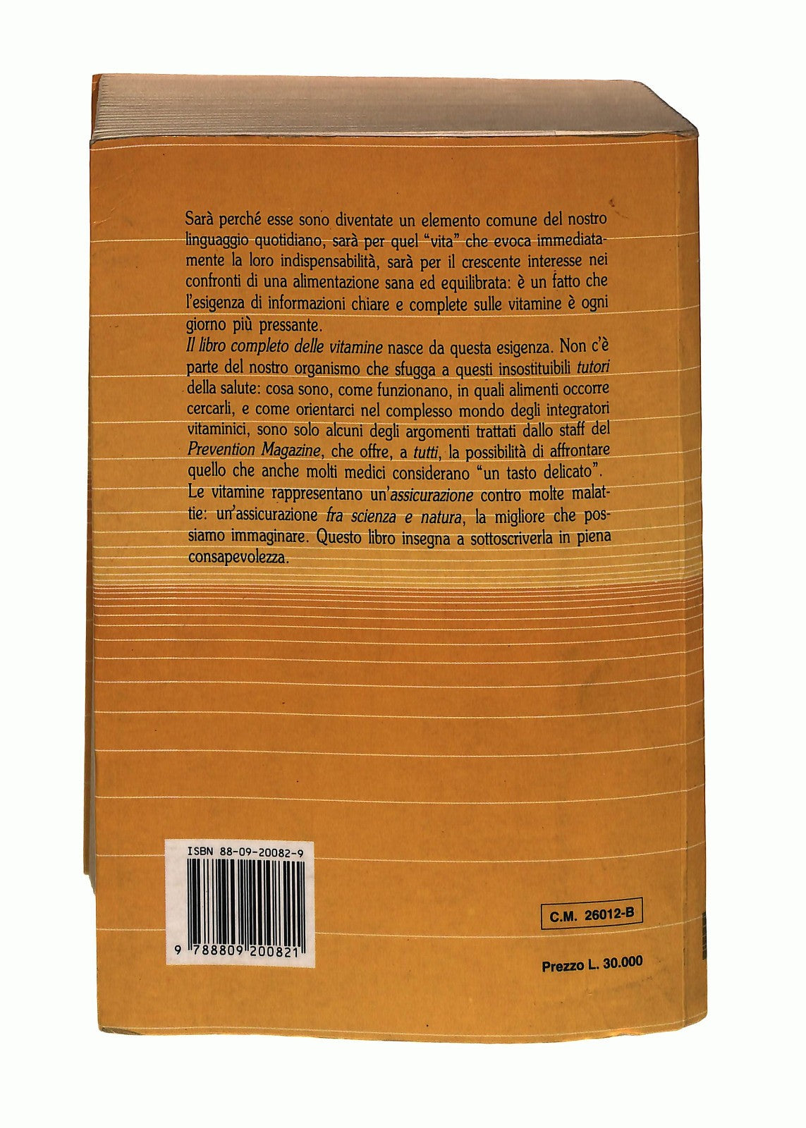 EBOND IlCompleto Delle Vitamine Cura Gerras Golant Hanna Libro LI043565