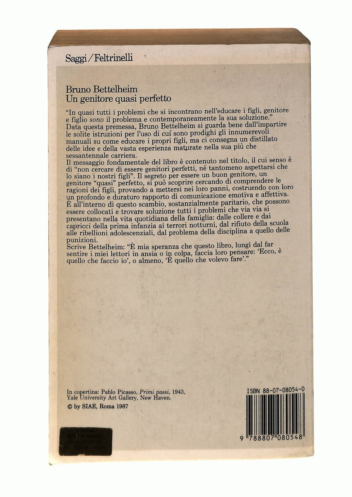 EBOND Un Genitore Quasi Perfetto Bruno Bettelheim Feltrinelli Libro LI043633