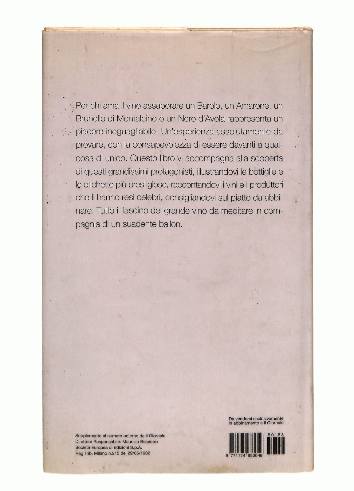 EBOND I Vini Rossi Da Invecchiamento Il Giornale Gribaudo Libro LI043638